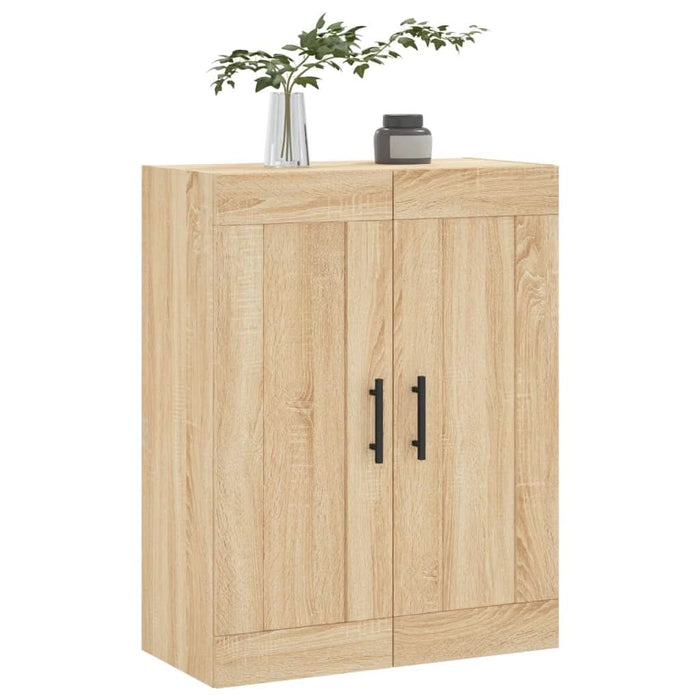 Dulap TV pe perete stejar sonoma, 69,5x34x90 cm, lemn prelucrat - WALTI WALTI