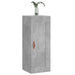 Dulap de perete, gri beton, 34,5x34x90 cm, lemn prelucrat - WALTI WALTI