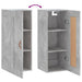 Dulap de perete, gri beton, 34,5x34x90 cm, lemn prelucrat - WALTI WALTI