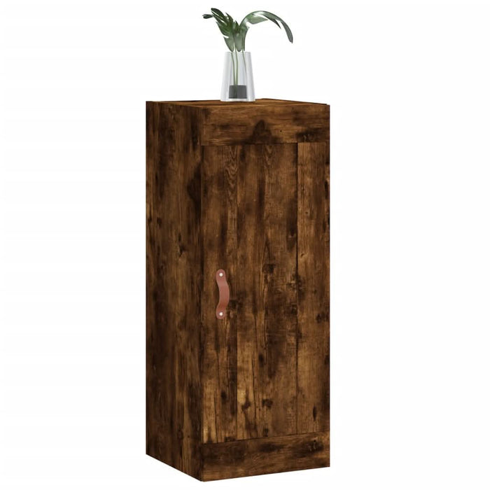 Dulap de perete, stejar fumuriu, 34,5x34x90 cm, lemn prelucrat - WALTI WALTI