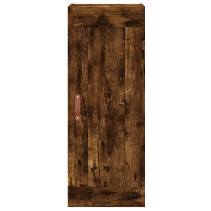 Dulap de perete, stejar fumuriu, 34,5x34x90 cm, lemn prelucrat - WALTI WALTI