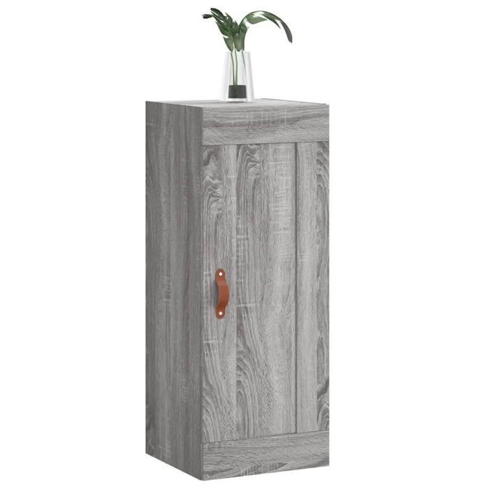 Dulap de perete, gri sonoma, 34,5x34x90 cm, lemn prelucrat - WALTI WALTI
