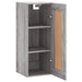 Dulap de perete, gri sonoma, 34,5x34x90 cm, lemn prelucrat - WALTI WALTI