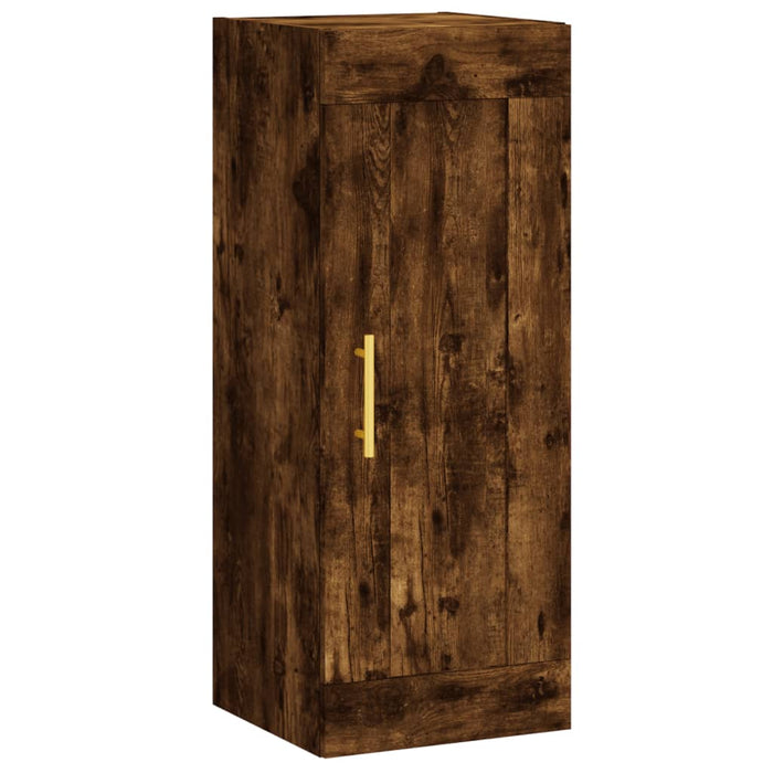 Dulap de perete, stejar fumuriu, 34,5x34x90 cm, lemn prelucrat - WALTI WALTI