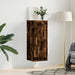 Dulap de perete, stejar fumuriu, 34,5x34x90 cm, lemn prelucrat - WALTI WALTI