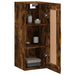 Dulap de perete, stejar fumuriu, 34,5x34x90 cm, lemn prelucrat - WALTI WALTI