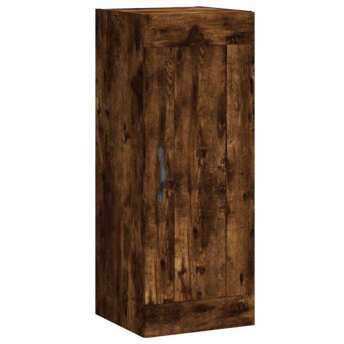 Dulap de perete, stejar fumuriu, 34,5x34x90 cm, lemn prelucrat - WALTI WALTI