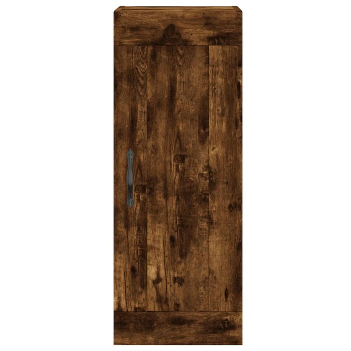 Dulap de perete, stejar fumuriu, 34,5x34x90 cm, lemn prelucrat - WALTI WALTI