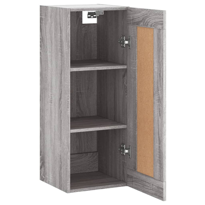 Dulap de perete, gri sonoma, 34,5x34x90 cm, lemn prelucrat WALTI