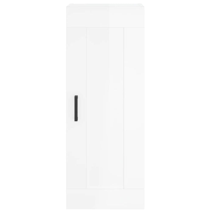 Dulap de perete, alb extralucios, 34,5x34x90 cm, lemn prelucrat WALTI