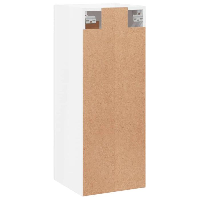 Dulap de perete, alb extralucios, 34,5x34x90 cm, lemn prelucrat WALTI