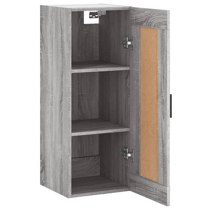 Dulap de perete, gri sonoma, 34,5x34x90 cm, lemn prelucrat - WALTI WALTI