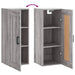 Dulap de perete, gri sonoma, 34,5x34x90 cm, lemn prelucrat - WALTI WALTI