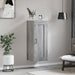 Dulap de perete, gri sonoma, 34,5x34x90 cm, lemn prelucrat - WALTI WALTI