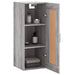 Dulap de perete, gri sonoma, 34,5x34x90 cm, lemn prelucrat - WALTI WALTI