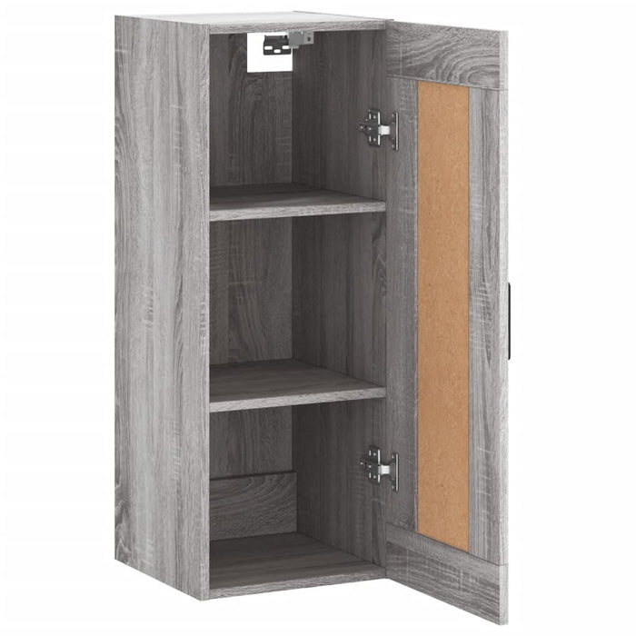 Dulap de perete, gri sonoma, 34,5x34x90 cm, lemn prelucrat - WALTI WALTI