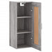 Dulap de perete, gri sonoma, 34,5x34x90 cm, lemn prelucrat - WALTI WALTI
