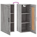 Dulap de perete, gri sonoma, 34,5x34x90 cm, lemn prelucrat - WALTI WALTI