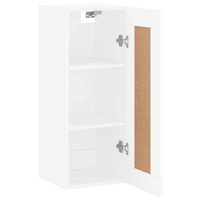 Dulap de perete, alb, 34,5x34x90 cm, lemn prelucrat - WALTI WALTI
