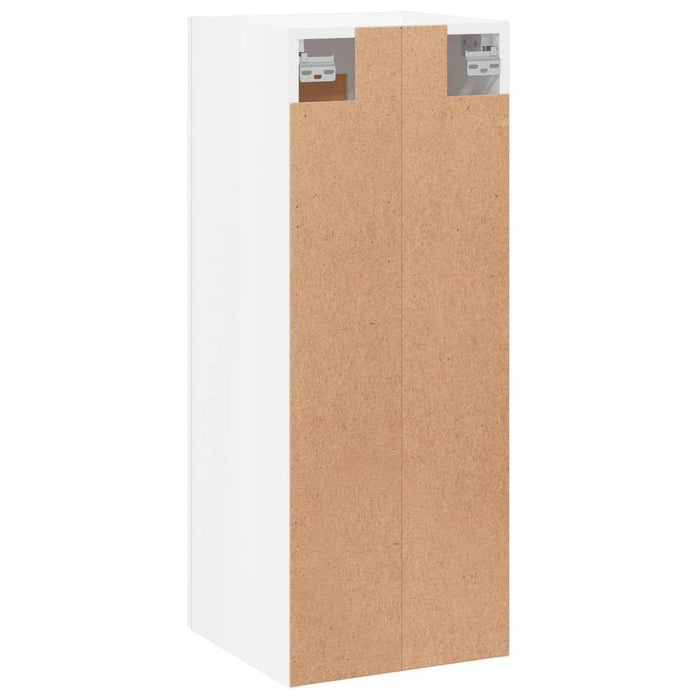 Dulap de perete, alb extralucios, 34,5x34x90 cm, lemn prelucrat WALTI