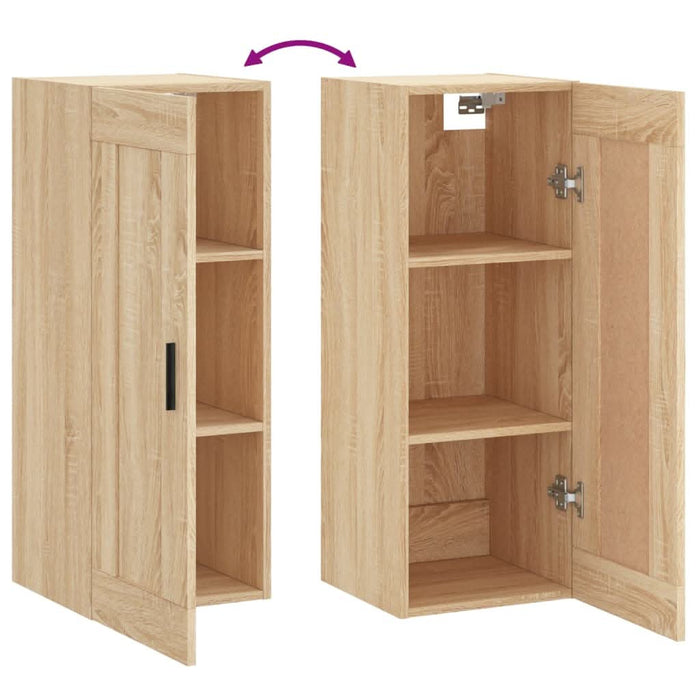 Dulap de perete, stejar sonoma, 34,5x34x90 cm, lemn prelucrat - WALTI WALTI