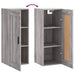 Dulap de perete, gri sonoma, 34,5x34x90 cm, lemn prelucrat - WALTI WALTI