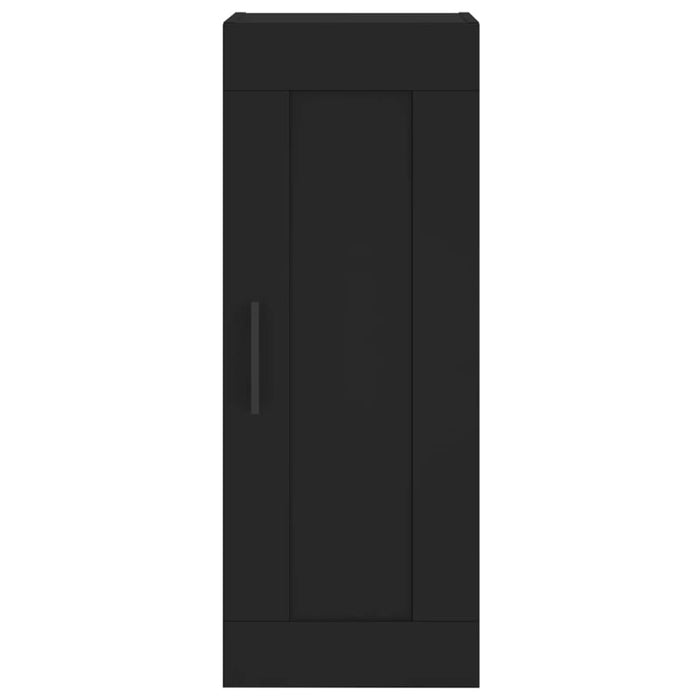 Dulap de perete, negru, 34,5x34x90 cm, lemn prelucrat WALTI