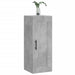 Dulap de perete, gri beton, 34,5x34x90 cm, lemn prelucrat - WALTI WALTI