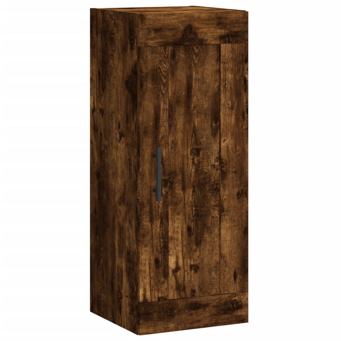 Dulap de perete, stejar fumuriu, 34,5x34x90 cm, lemn prelucrat WALTI