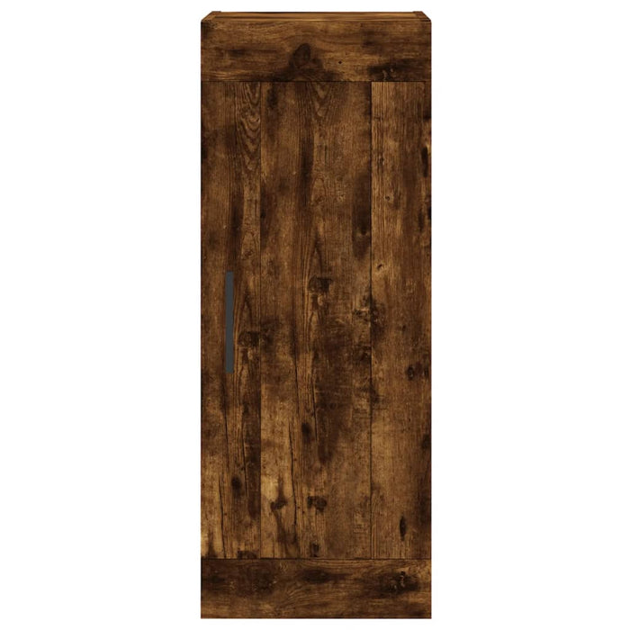 Dulap de perete, stejar fumuriu, 34,5x34x90 cm, lemn prelucrat WALTI