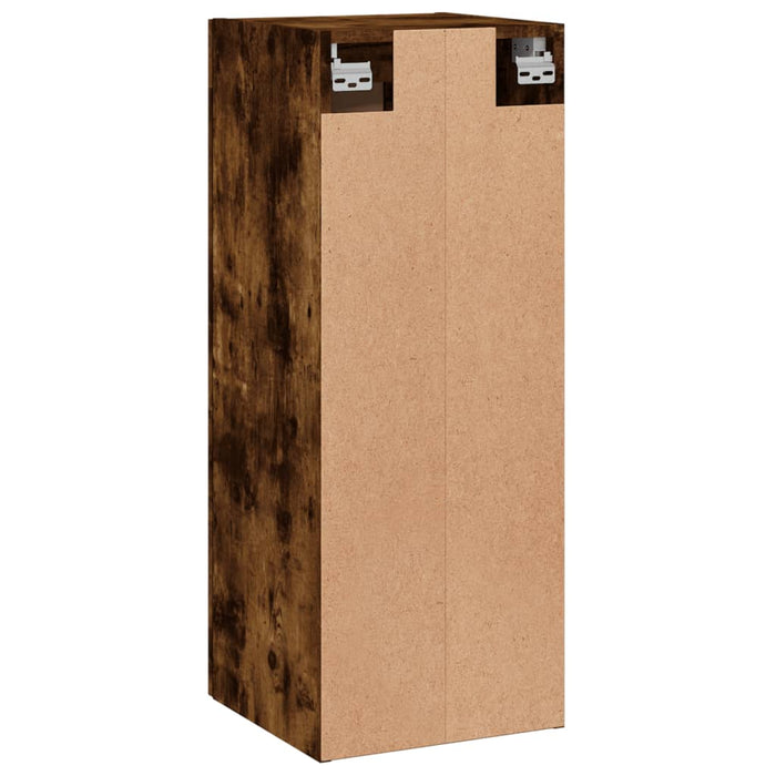 Dulap de perete, stejar fumuriu, 34,5x34x90 cm, lemn prelucrat WALTI