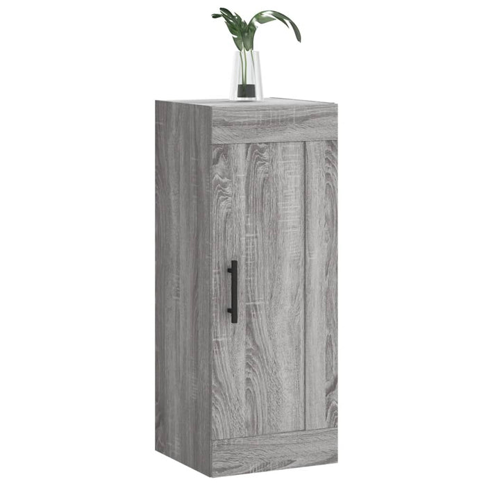 Dulap de perete, gri sonoma, 34,5x34x90 cm, lemn prelucrat WALTI