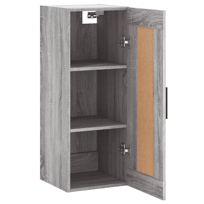 Dulap de perete, gri sonoma, 34,5x34x90 cm, lemn prelucrat WALTI