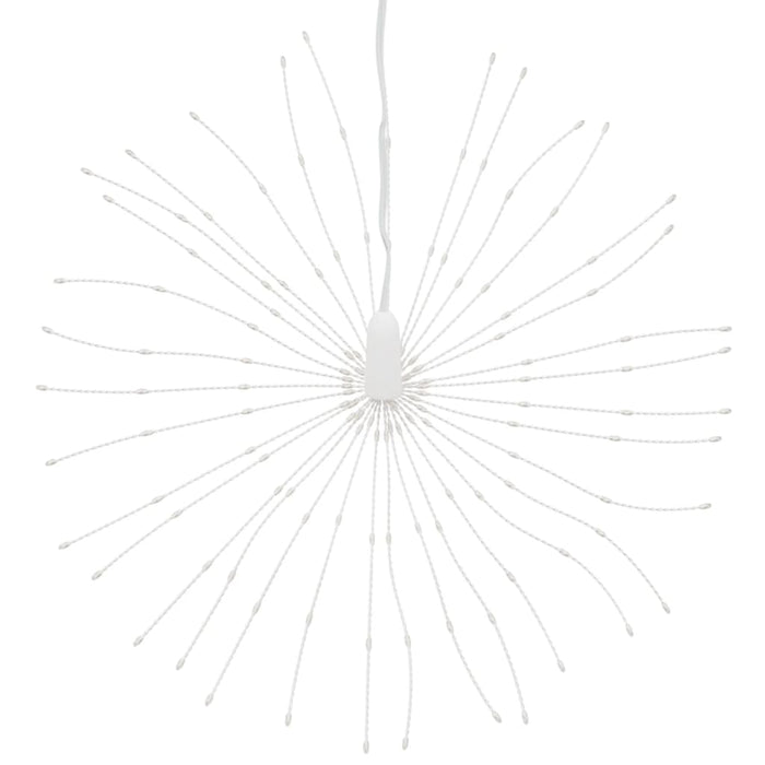 Lumini stelare de Crăciun 140 LED-uri, 2 buc., alb cald, 17 cm - WALTI WALTI