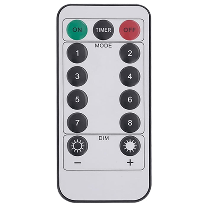 Lumini stelare de Crăciun 140 LED-uri, 2 buc., alb cald, 17 cm - WALTI WALTI