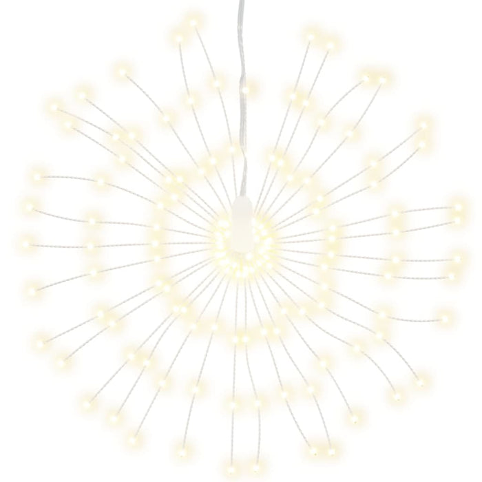 Lumini stelare de Crăciun 140 LED-uri, 8 buc., alb cald, 17 cm - WALTI WALTI