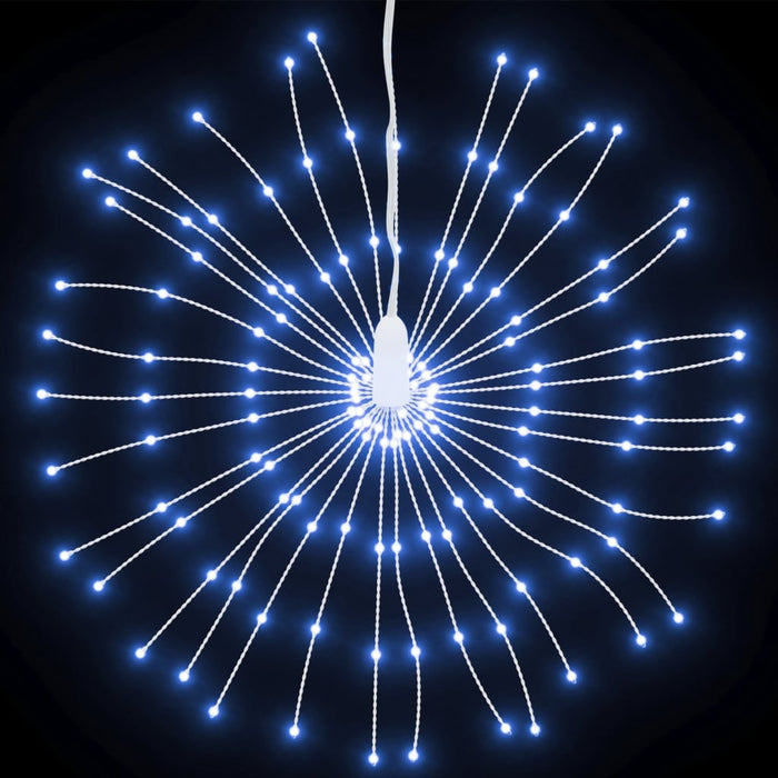 Lumini stelare de Crăciun 140 LED-uri, 8 buc., alb rece, 17 cm - WALTI WALTI