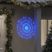 Lumină stelară de Crăciun 140 LED-uri, 2 buc., albastru, 17 cm - WALTI WALTI
