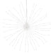 Lumină stelară de Crăciun 140 LED-uri, 8 buc., albastru, 17 cm - WALTI WALTI