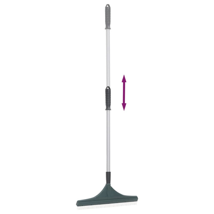 Greblă pentru iarbă artificială, verde închis, 131 cm, PP - WALTI WALTI