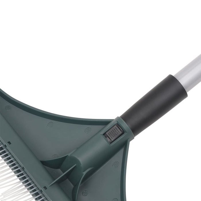 Greblă pentru iarbă artificială, verde închis, 131 cm, PP - WALTI WALTI