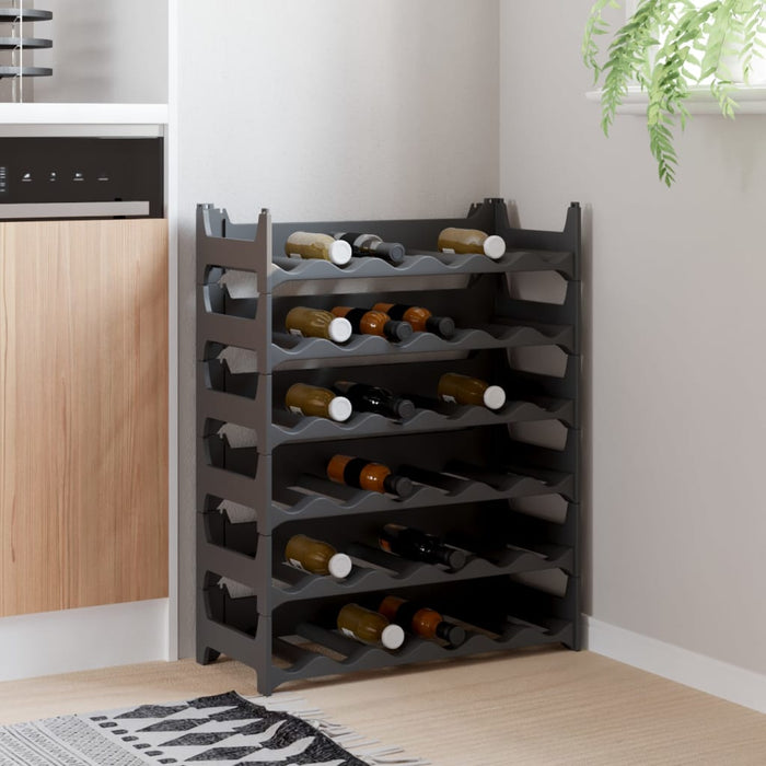 Raft de sticle de vin, pentru 36 sticle, PP, stivuibil - WALTI WALTI