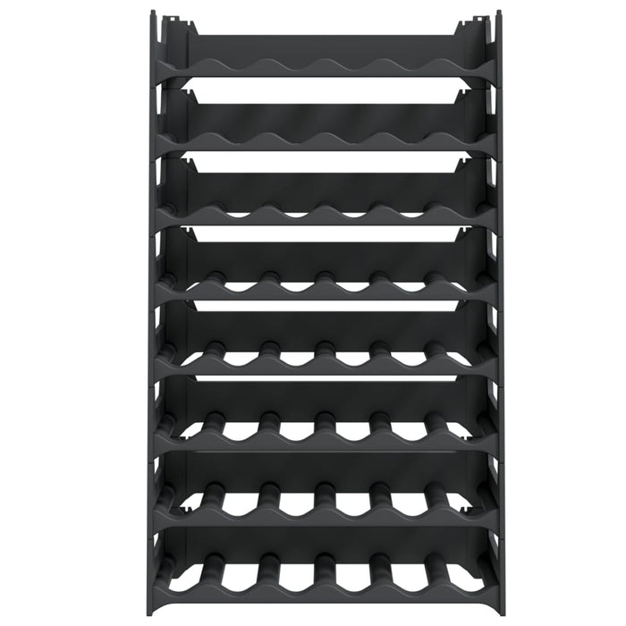 Raft de sticle de vin, pentru 48 sticle, PP, stivuibil - WALTI WALTI