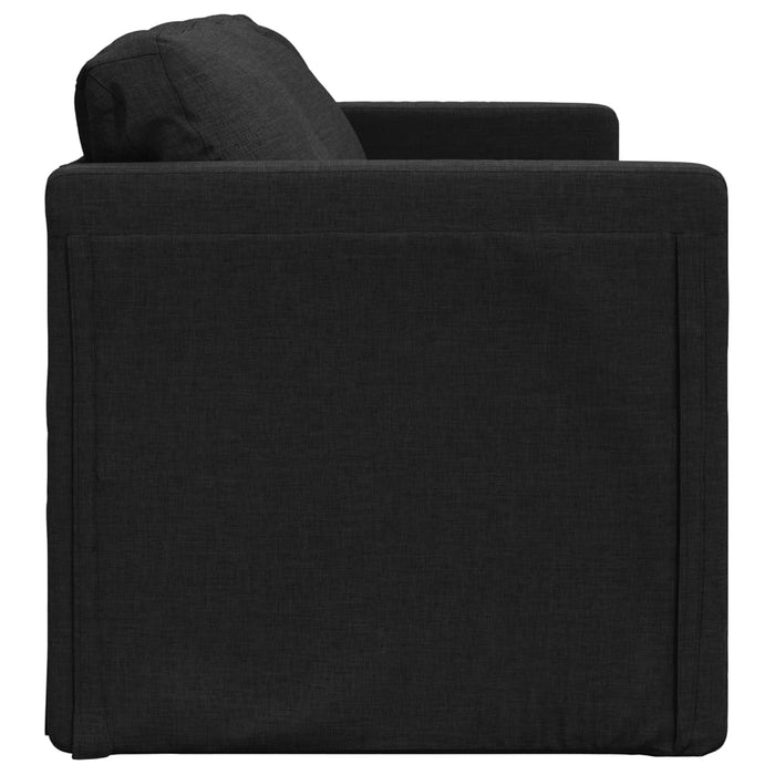 Canapea extensibilă 2 în 1, negru, 112x174x55 cm, textil - WALTI WALTI