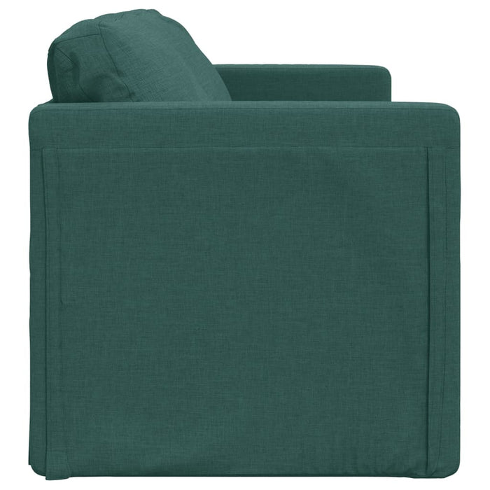 Canapea extensibilă 2 în 1, verde închis, 112x174x55 cm, textil - WALTI WALTI