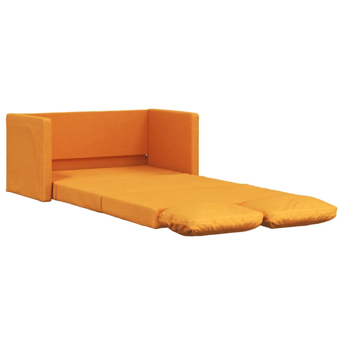 Canapea extensibilă 2 în 1 galben închis 112x174x55 cm țesătură - WALTI WALTI