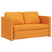 Canapea extensibilă 2 în 1 galben închis 112x174x55 cm țesătură - WALTI WALTI