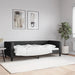 Pat de zi, negru, 80x200 cm, material textil - WALTI WALTI