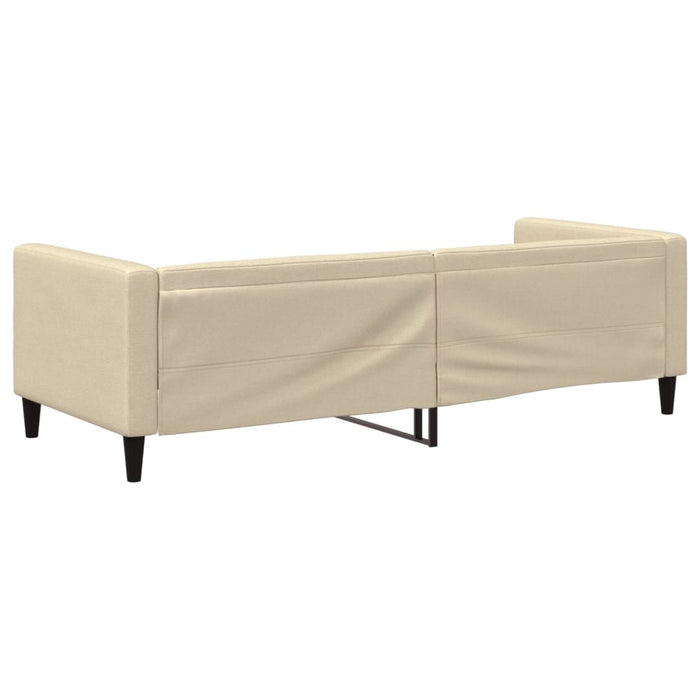 Pat de zi, crem, 80x200 cm, material textil - WALTI WALTI