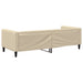 Pat de zi, crem, 80x200 cm, material textil - WALTI WALTI
